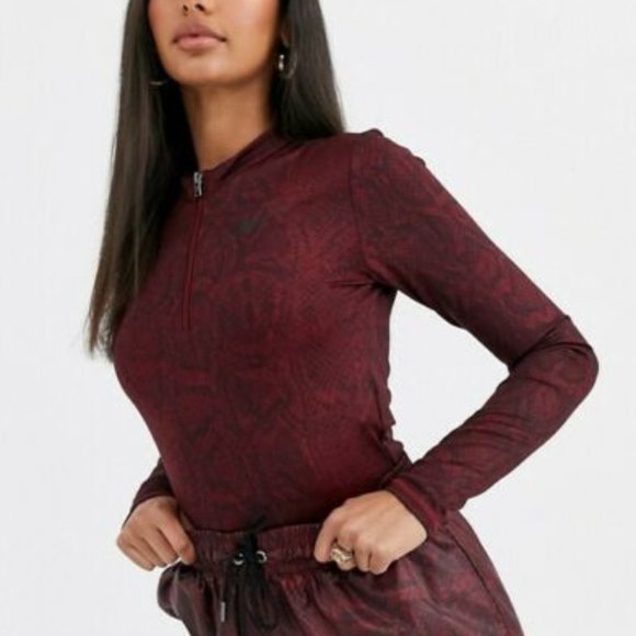 NWT $85 NIKE Women S High Rise Woven Python Snake Print Joggers Pant Sportswear - Picture 12 of 14